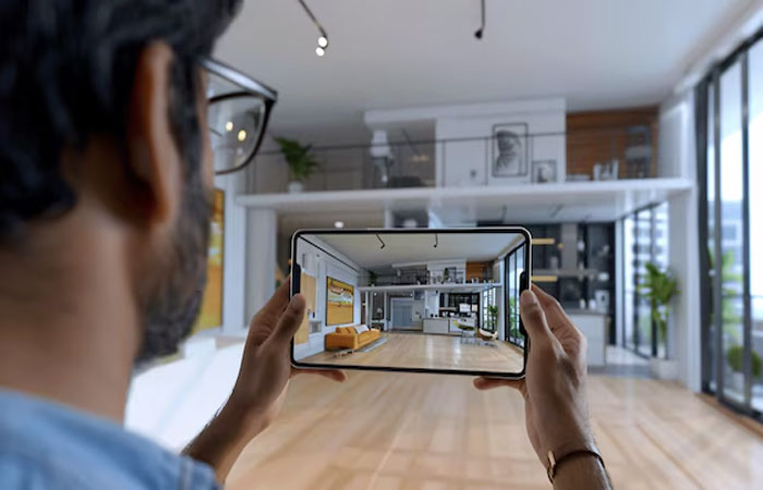 augmented reality di furnitur rumah